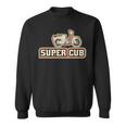 スーパーカブc100 原付バイク レトロジャパン 長袖tシャツ スウェットシャツ