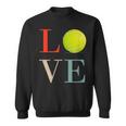テニス Love バスケ 面白tシャツ おもしろ 服 オリジナル テニス部 おもしろグッズ ネタ メンズ スウェットシャツ