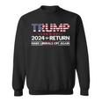 トランプ 2024 ザ・リターン スウェットシャツ