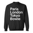 パリ東京ロンドンボウイ ギフトデザイン Bowieouvenir スウェットシャツ