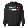 ビアンキ イタリア 家族名 イタリア 国旗 長袖tシャツ スウェットシャツ
