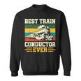 史上最高の電車の車掌 Conductor Railroad スウェットシャツ