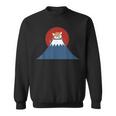 富士山柴犬tシャツ 日本犬ジャパンtシャツ カワイイ スウェットシャツ