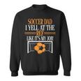 審判に自分の仕事みたいに怒鳴るよ。サッカーパパ。 長袖tシャツ スウェットシャツ