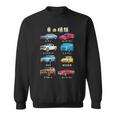 車の種類 面白いtシャツ 車 自動車 バイク おもしろ ネタ 文字入り 大人 メンズ おもしろグッズ 筆文字 スウェットシャツ