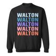 面白いギフト名 Walton 名前入り スウェットシャツ