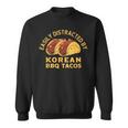 韓国bbqタコスレトロタコス愛好家に簡単に気を取られます スウェットシャツ