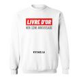 18th Birthday Man Woman 18th Birthday Party Guest Book Sweatshirt