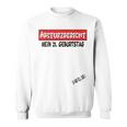 21st Birthday Guest Book Sweatshirt