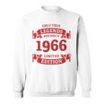 60歳の誕生日 還暦 真のレジェンドは1966年生まれ 長袖tシャツ スウェットシャツ
