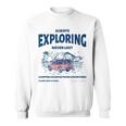 Always Exploring Campfire Ocean Outdoor ビーチライフグラフィック スウェットシャツ