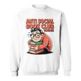 Anti Social Book Club Vintage Retro Reader Art Premium Tri-Blend Sweatshirt Anti Social Book Club Vintage Retro Reader Art Premium Tri-Blend Sweatshirt