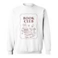 Book Club Open Vintage Aesthetic Books Sweatshirt