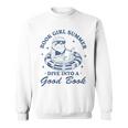 Book Girl Summer Bookish Sloth Beach Vacation Sweatshirt Book Girl Summer Bookish Sloth Beach Vacation Sweatshirt