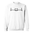 Book Heartbeat Book Shirt For Book Lover Sweatshirt