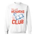 Book Late Night Readers Club Bookish Bookworm Reading Premium Tri-Blend Sweatshirt