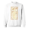 Book Lover Girl Librarian Between The Pages She Lives Premium Tri-Blend Sweatshirt