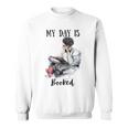 Book Lovers My Day Is Booked Vintage Sweatshirt