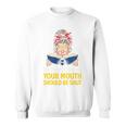 If My Book Is Open Reader Premium Tri-Blend Sweatshirt If My Book Is Open Reader Premium Tri-Blend Sweatshirt