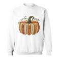 Book Pumpkin Autumn Halloween Literary Readers Sweatshirt