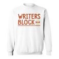 Book Writer Author Writers Block Book Writing Novelist Premium Tri-Blend Sweatshirt Book Writer Author Writers Block Book Writing Novelist Premium Tri-Blend Sweatshirt