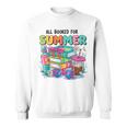 Booked For The Summer Women’s Book Lover Sweatshirt