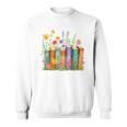 Booktrovert Book Reader Book Nerd Book Reading Lover Premium Tri-Blend Sweatshirt
