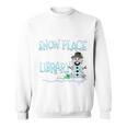 Christmas Reading Tee Snowman Librarian Book Lover Reader Sweatshirt