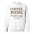 Coffee Books & Oxford Commas Funny Grammar Nerd Gift Sweatshirt Coffee Books & Oxford Commas Funny Grammar Nerd Gift Sweatshirt