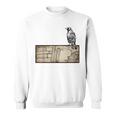 Dark Academia Aesthetic Raven Crow Soft Grunge Books Sweatshirt