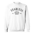 Fearless Est 2025 Powerless Book Fantasy Bookish Sweatshirt