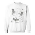 Flying Dragon Fantasy Reader For Bookworm Book Lovers Premium Tri-Blend Sweatshirt