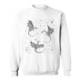 Flying Dragon Fantasy Reader For Bookworm Book Lovers Sweatshirt