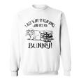 Girls Read Books Mini Holland Lop Bunny Rabbit Lover Sweatshirt