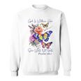 God Is Within Her Faith 聖句 詩篇 スウェットシャツ