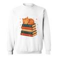 I'm A Book Character Believe Me Cat Reader Bookworm Sweatshirt