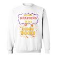 It's Not Hoarding If It's Comic Books Collector Reader Raglan Baseball Tee Sweatshirt