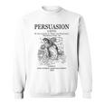 Jane Austen Persuasion Book Cover Classic Literature Sweatshirt