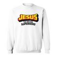 Jesus The Original Superhero Comic Book Christian Faith Sweatshirt