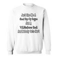 Just Give Me A Cup Of Coffee And A VC Andrews Book Sweatshirt