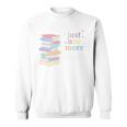 Just One More Chapter Cozy Pastel Bookworm Cute Book Reader Premium Tri-Blend Sweatshirt