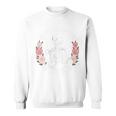 Just One More Chapter Gothic Skeleton Reading A Book Comfort Colors Crop Top Sweatshirt
