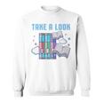 Take A Look Its In A Book Shirt Reading Readers Sweatshirt