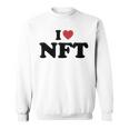 I Love Nft スウェットシャツ
