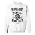 Morally Grey Book Club Skeleton Books Lover Bookworm Sweatshirt