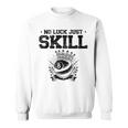 No Luck Justkill ビリヤードキュー プールスヌーカー スウェットシャツ