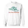 The Plot Thickens Bookish Raccoon Fantasy Book Reader Sweatshirt The Plot Thickens Bookish Raccoon Fantasy Book Reader Sweatshirt