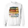 Read & Bookish Since 1776 Books Patriot 4th Of July Sweatshirt