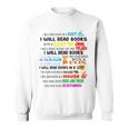 Read My Shirt Day For Kids Boy Girls i Will Read Books Sweatshirt Read My Shirt Day For Kids Boy Girls i Will Read Books Sweatshirt