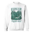 Reading Is My Favorite Sport Book Lover Bookworm Sweatshirt